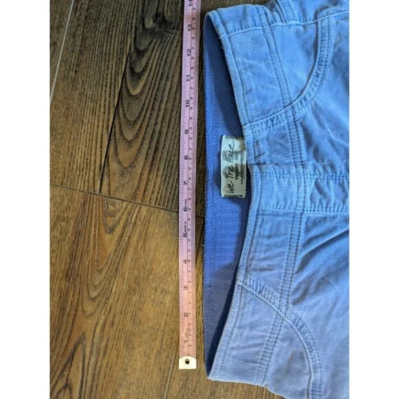 Free People Pull On Corduroy Flare Pants Size 25 Lavender Purple - Picture 2 of 7
